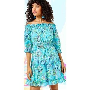 Lilly Pulitzer NWT Louisa Bermuda blue dress